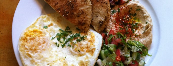 Cafe Mogador is one of Brunch munchies.