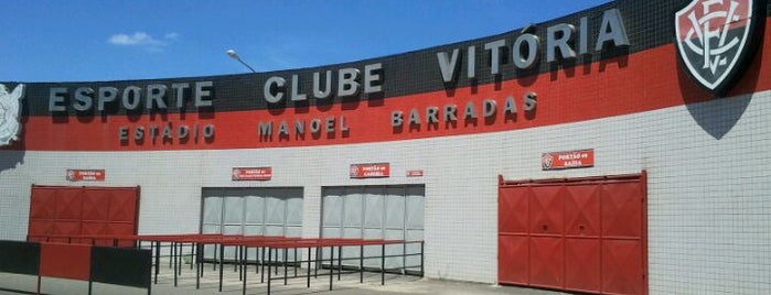 Estádio Manoel Barradas (Barradão) is one of Locais curtidos por Priscila.
