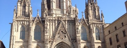 Cathedral of the Holy Cross and Saint Eulalia is one of Barcelona.