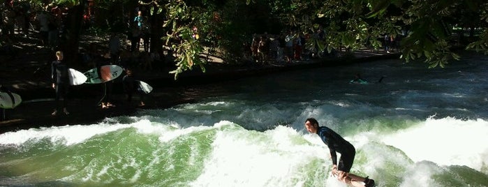 Eisbach Wave is one of Munich to see.