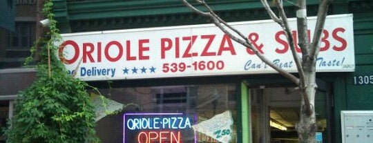 Oriole Pizza & Subs is one of สถานที่ที่ Jonathan ถูกใจ.