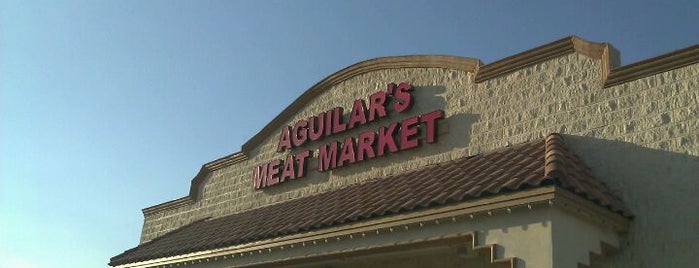 Aguilar Meat Market is one of สถานที่ที่ Ernesto ถูกใจ.
