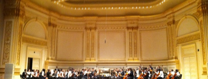 Carnegie Hall is one of New York City's Must-See Attractions.