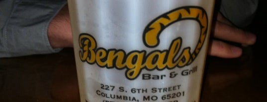Bengals Bar and Grill is one of Columbia Nightlife.