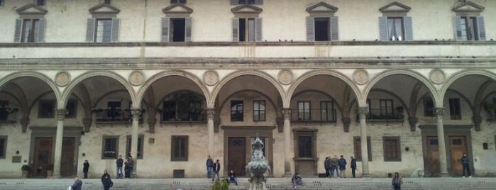 Piazza della Santissima Annunziata is one of Firenze (Florence).