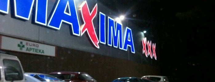 Maxima XXX is one of สถานที่ที่ Ieva ถูกใจ.