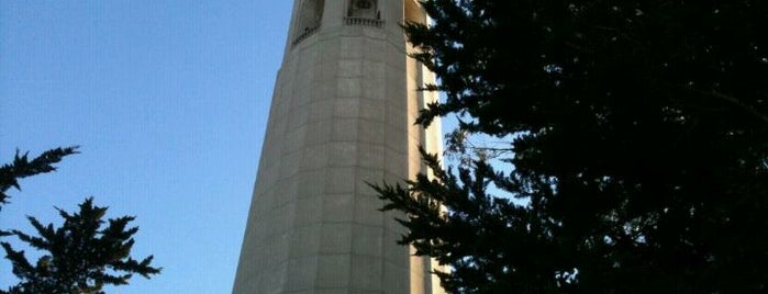 Coit Tower is one of San Francisco.