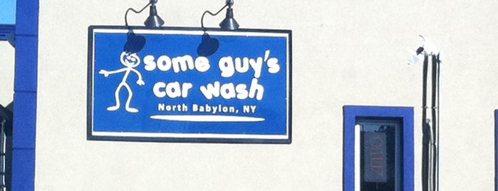 Some Guy's Car Wash is one of Babylon & Deer Park Stores.