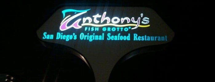 Anthony's Fish Grotto is one of San Diego.