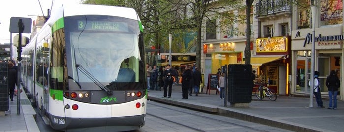 Station Commerce ➋➌ is one of Visiter Nantes en tram.