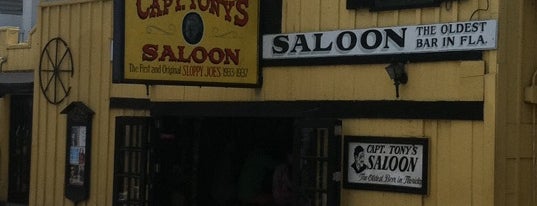 Captain Tony's Saloon is one of Florida Hit List.