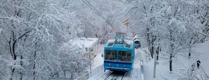 Standseilbahn is one of Kyiv places, which I like..