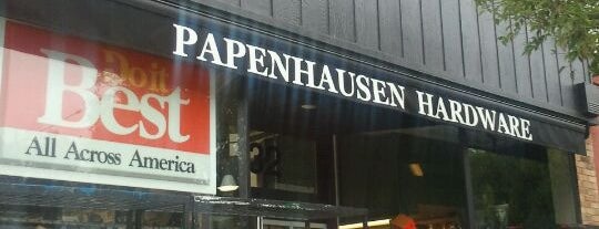 Papenhausen Hardware is one of Locais curtidos por Don.