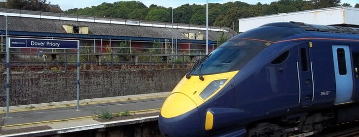 Dover Priory Railway Station (DVP) is one of Railway Stations in UK.