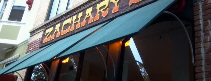 Zachary's Restaurant is one of Tempat yang Disukai Vicky.