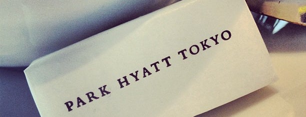 Park Hyatt Tokyo is one of Park Hyatt Hotels.