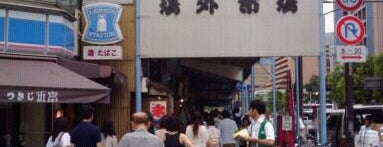 Tsukiji Outer Market is one of Tokyo City Japan.