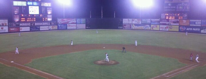Five County Stadium is one of MiLB Southern League.
