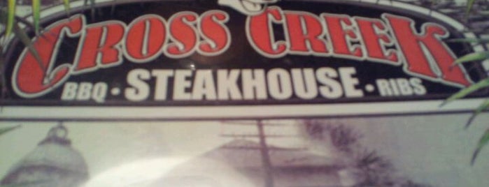 Cross Creek Steakhouse is one of Good Eats.