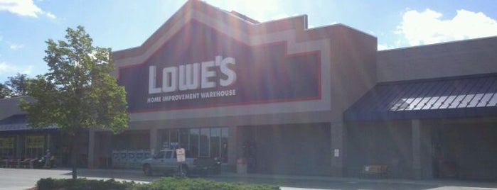 Lowe's is one of P : понравившиеся места.