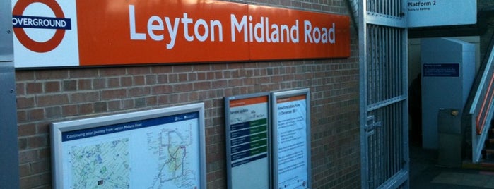 Leyton Midland Road Railway Station (LEM) is one of Transport.