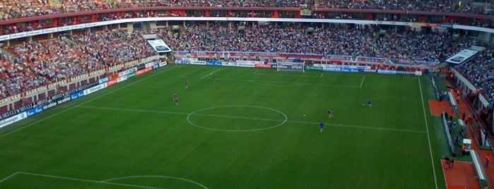 РЖД Арена is one of Футбольные стадионы России.
