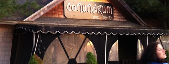 The Conundrum Wine Bistro is one of Maine Magazine Top 80 - 2014.