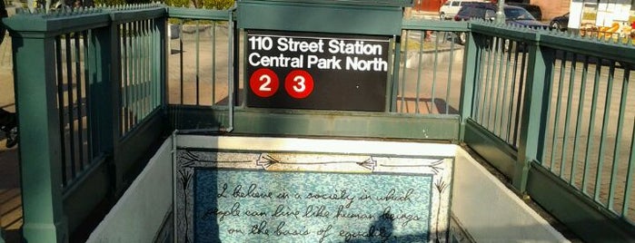 MTA Subway - 110th St/Central Park North (2/3) is one of Forms of transportation.
