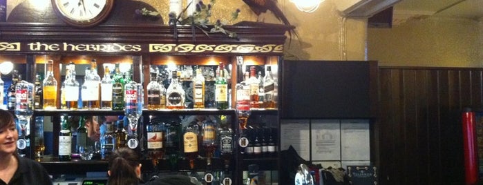 The Hebrides Bar is one of Edinburgh.