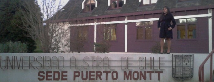 Universidad Austral de Chile - Sede Puerto Montt is one of Universidades y preuniversitarios Puerto Montt.