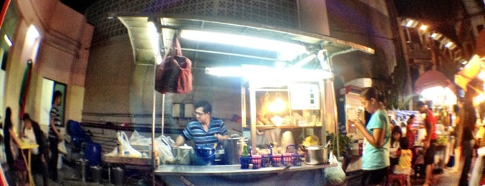 Night Food Stall Street is one of To-Visit (Bangkok).