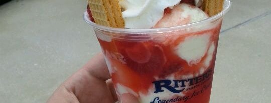 Ritter's Frozen Custard is one of Lorraineさんの保存済みスポット.
