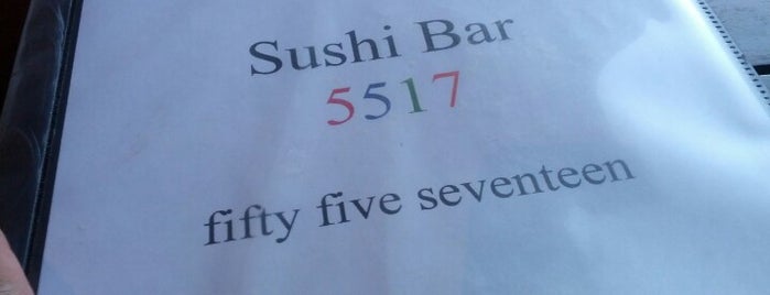 5517 Sushi Bar is one of BC Islands.