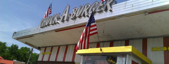 Chuck A Burger is one of Christian : понравившиеся места.