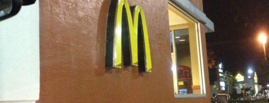 McDonald's is one of Orte, die Matt gefallen.