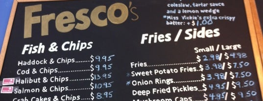 Fresco's Fish & Chips is one of Toronto Food.
