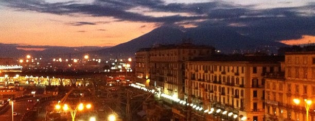 Naples Central Railway Station (INP) is one of The stunning Napoli (Naples) :-) #4sqCities.