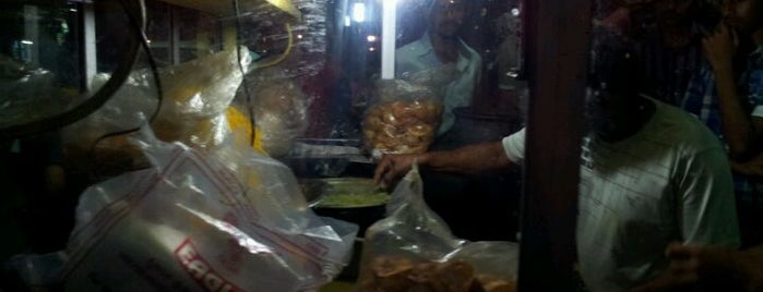 vighnesh panipuri stall is one of milind's adds.