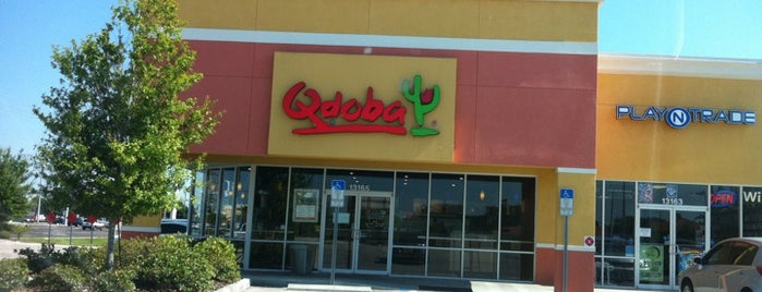 Qdoba Mexican Grill is one of สถานที่ที่ Susan ถูกใจ.