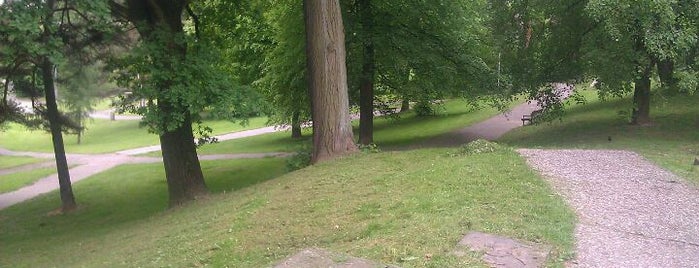 Zámecký park is one of zelenějšíostrava.