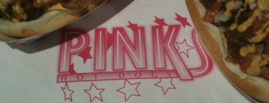 Pink's Hot Dogs is one of Vegas 4 Christmas!.