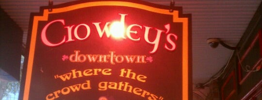 Crowley's Downtown is one of DTSP Restaurants.