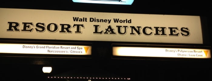 Magic Kingdom Resort Boat Launch is one of Walt Disney World.