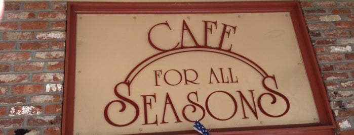 Cafe For All Seasons is one of Restaurants I've dine at.