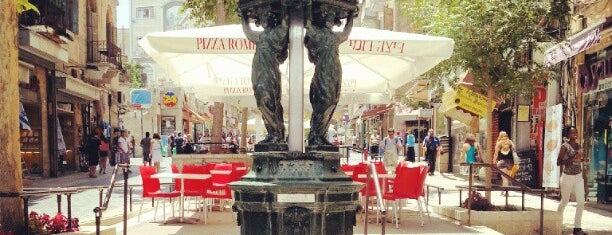 Ben Yehuda Pedestrian Mall is one of My Happy Places.