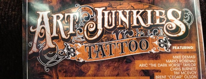 Art Junkies Tattoo Studio is one of To Try - Elsewhere17.