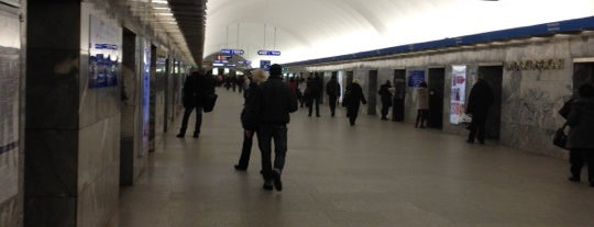 metro Moskovskaya is one of SPb.