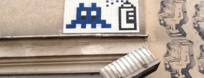 Space Invader is one of PARIS.