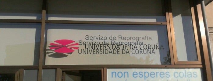 Reprografía Campus da Zapateira is one of Coruña desde la ETSAC.