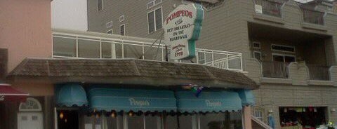 Pompeo's Restaurant is one of สถานที่ที่ Sara ถูกใจ.